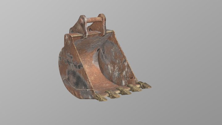 Excavator - digging machine 3D Model
