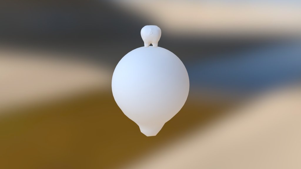 Pig on air balloon