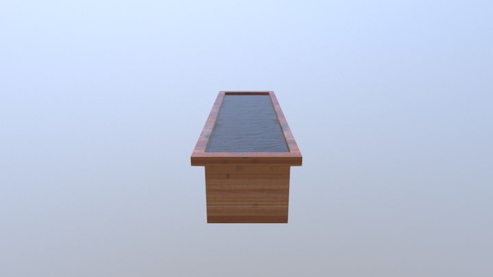 Flowerbed 3D Model