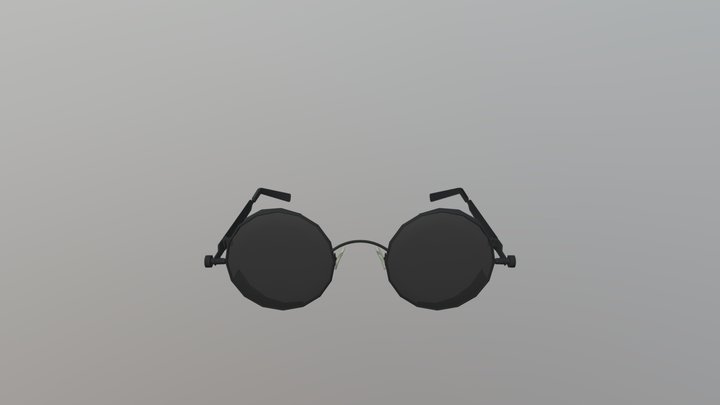 Sunglasses: mechanics of the object homework 3D Model