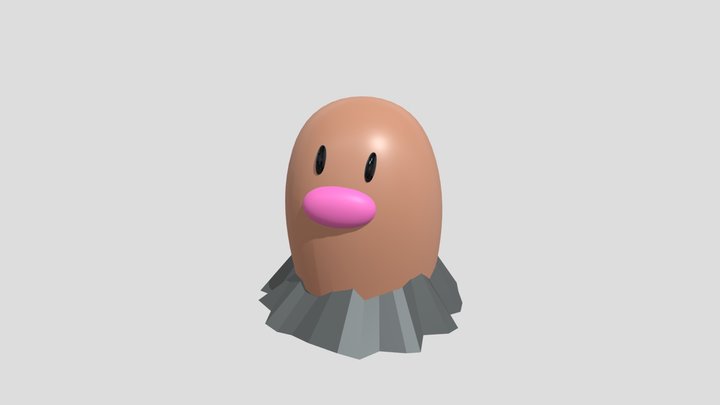 Diglett 3D models - Sketchfab