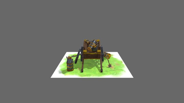 [StudentWork] Terentieff Ilann, Three Assets 3D Model