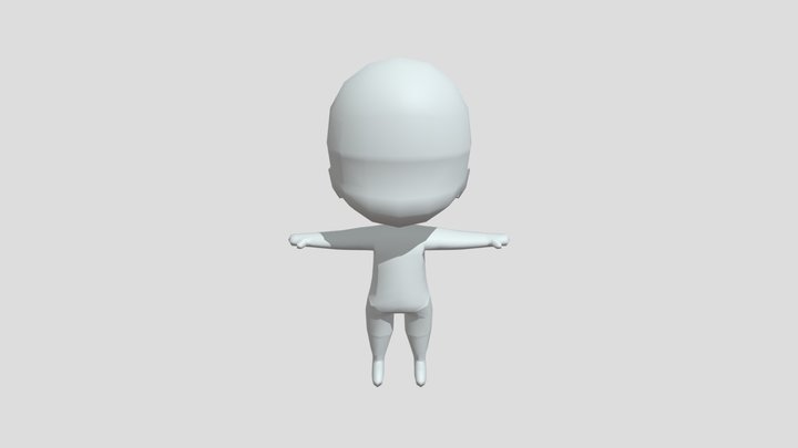 Layer Michael SGD214 Low Poly Character 3D Model