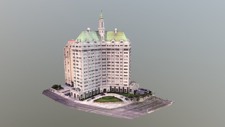 Villa Riviera - Long Beach, CA, USA 3D Model