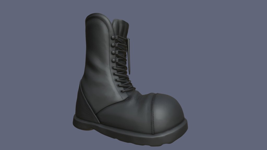 boot - 3D model by Naira (@naira001) [71cd685] - Sketchfab