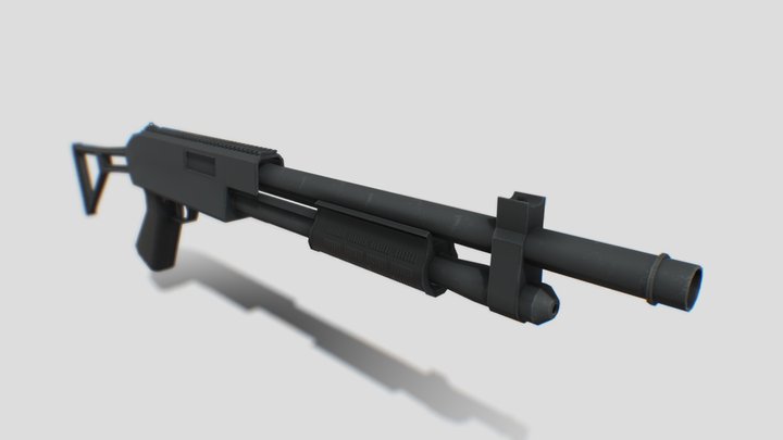 ショットガン 3D Model
