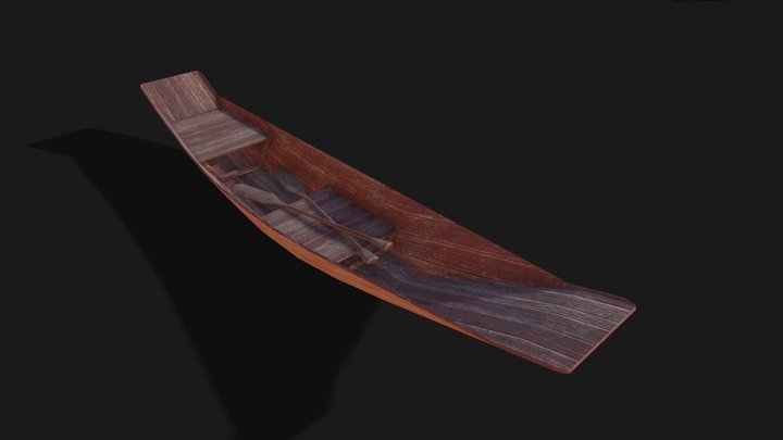 Small Fishing Boat - Download Free 3D model by artfletch