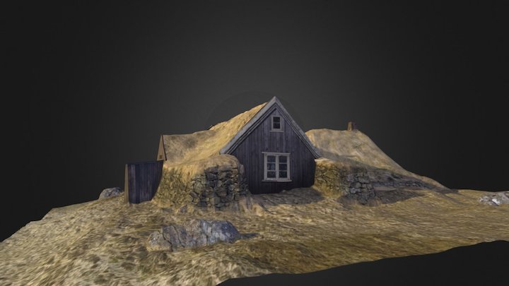 Sölvhóll, Reykjavík. (Útgáfa 01) 3D Model