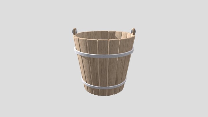 Cubo de madera