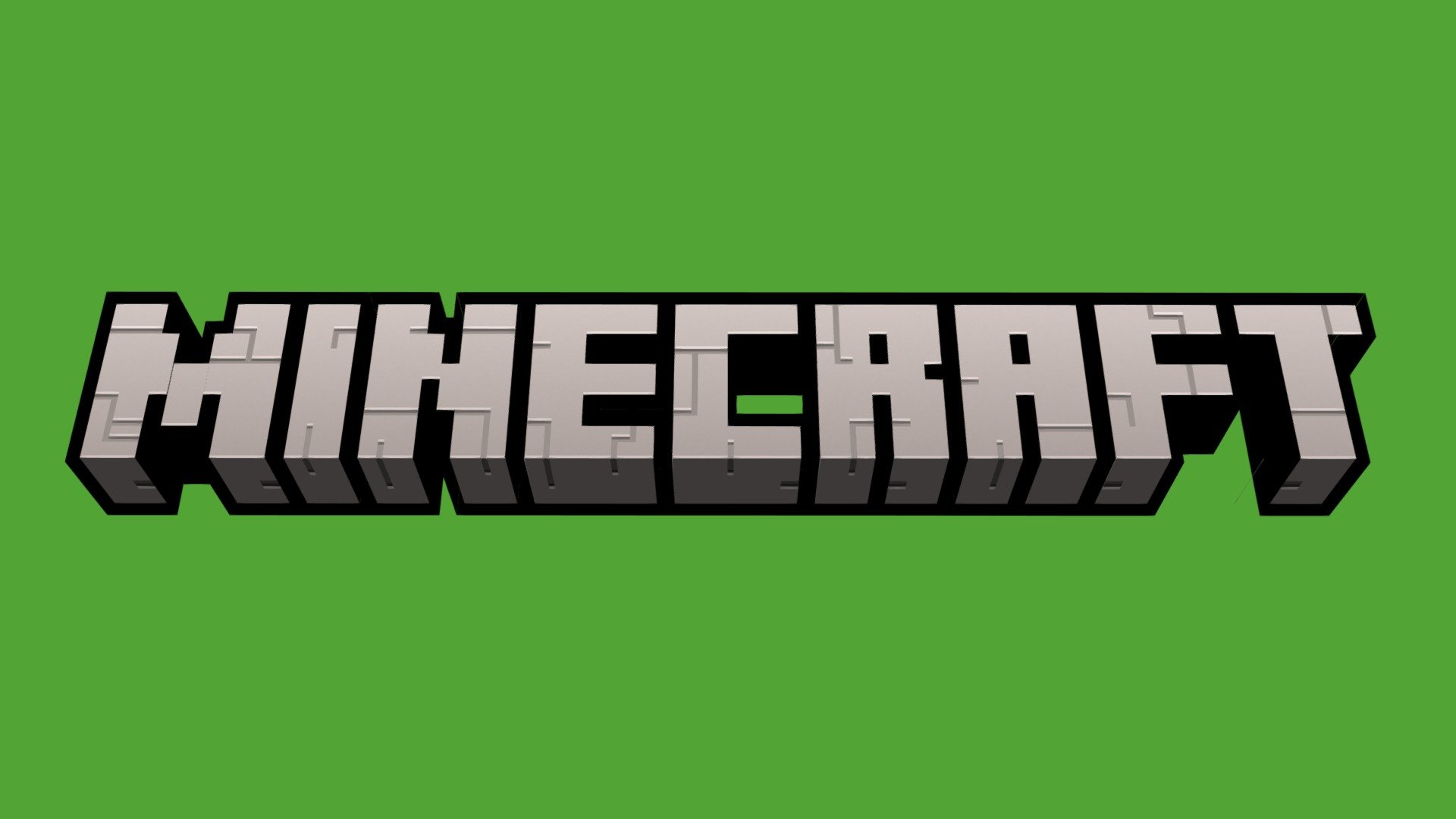 Minecraft Title - 3D model by ewanhowell5195 [71cf83b] - Sketchfab