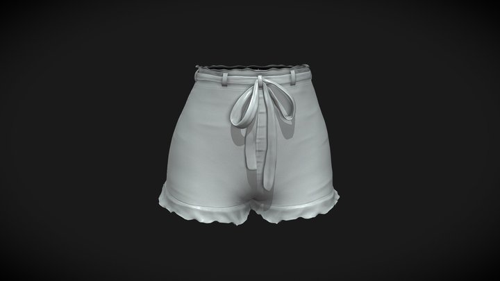 Shorts 3D Model