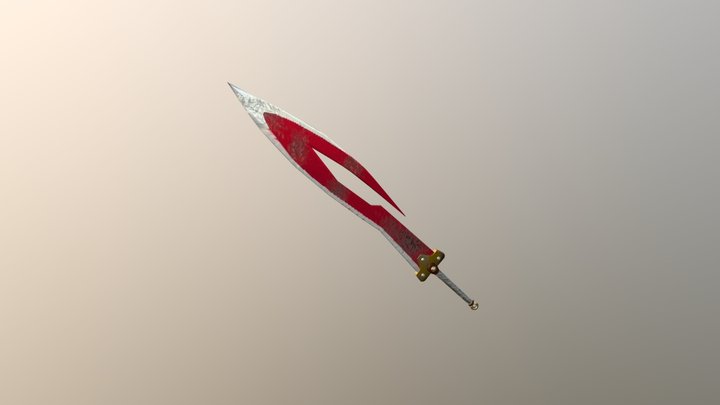 Sword  Tidus Final Fantasy 10 3D Model