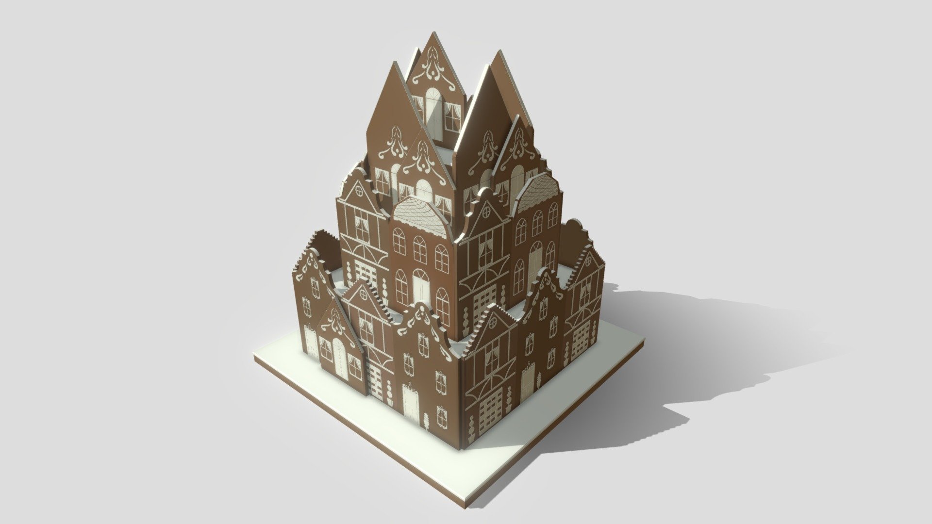 Gingerbread house - XYZ Daily Draft D5