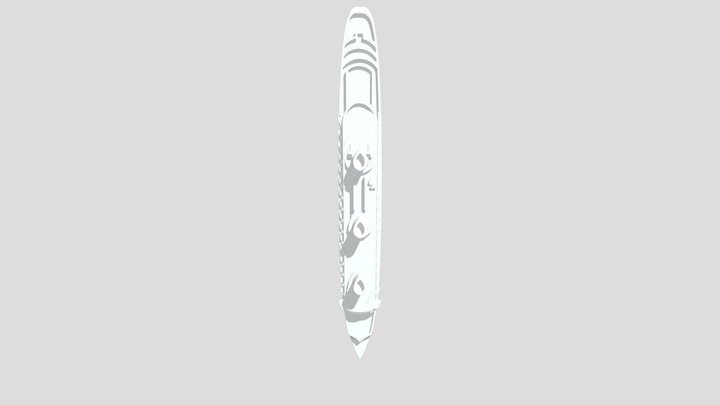 SS Normandie 3D Model