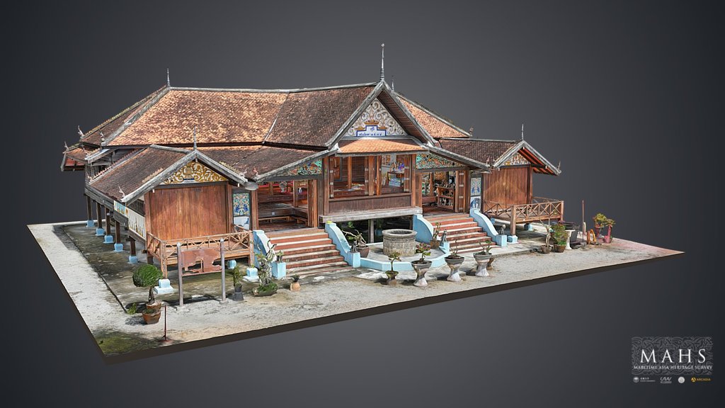 Monk’s residence, Wat Thung Kha, Narathiwat