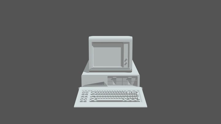 Computer 3D Model
