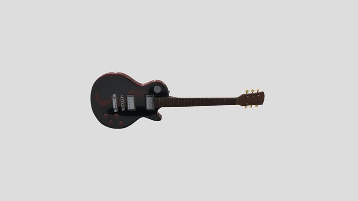 Infamous Guitar 3D Model