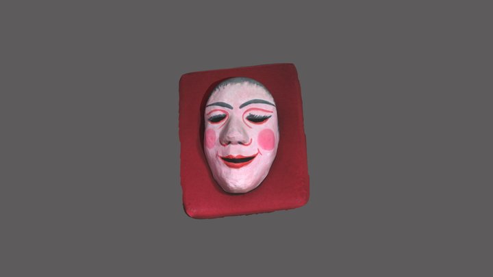 Mascara de Carnaval 3D Model