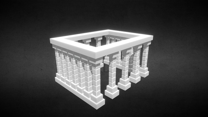 3D Sketchbook 5 - [pillars Repeating] 3D Model