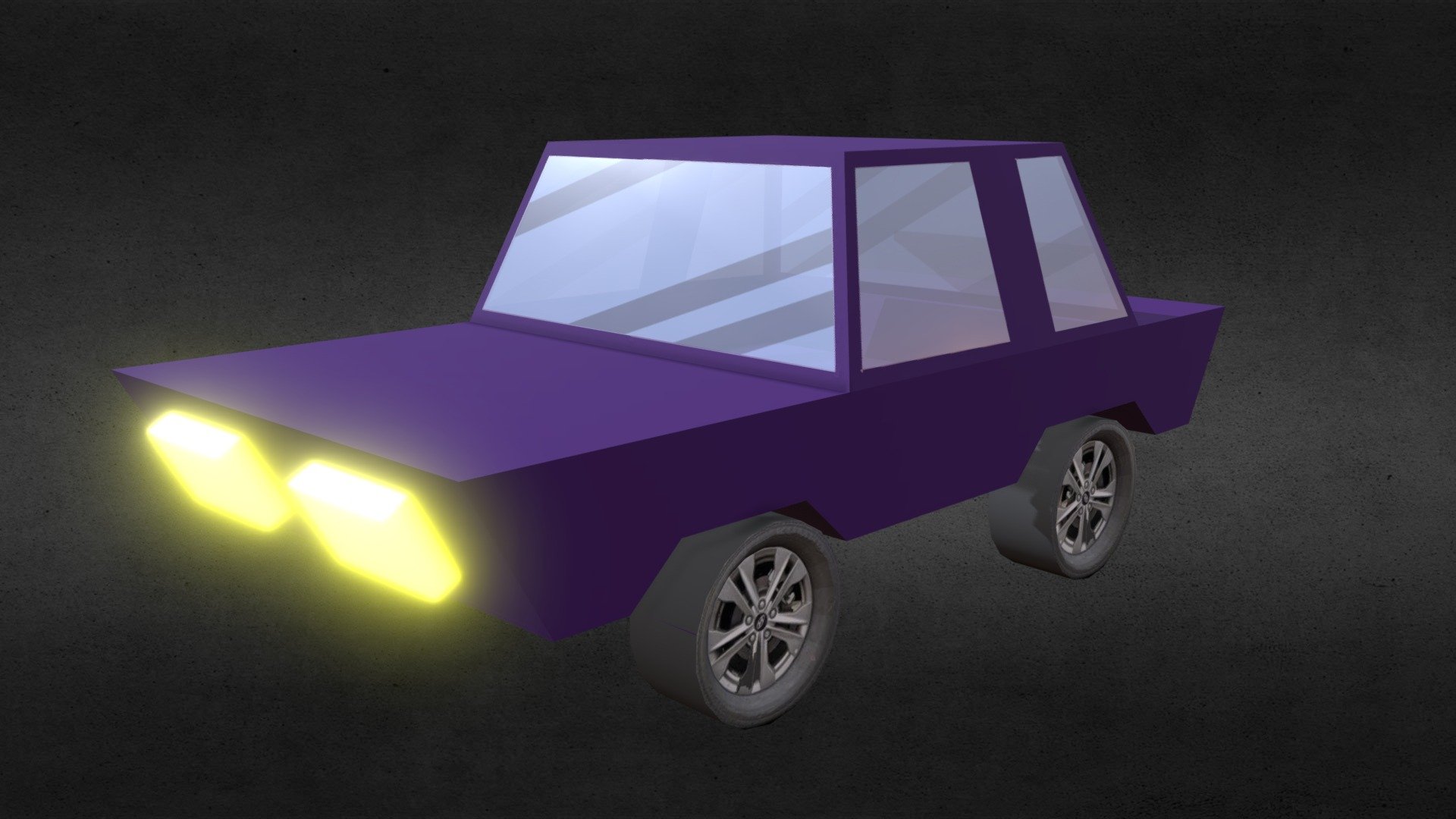 Car LowPoly Test