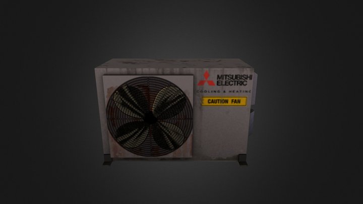 Prop Airco 3D Model