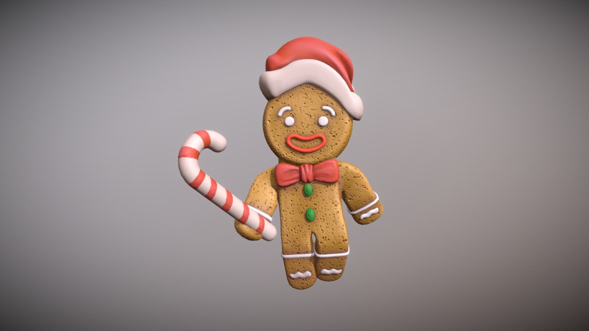 The Gingerbread Man - Buy Royalty Free 3D model by xiaofeihui [71d48a4 ...