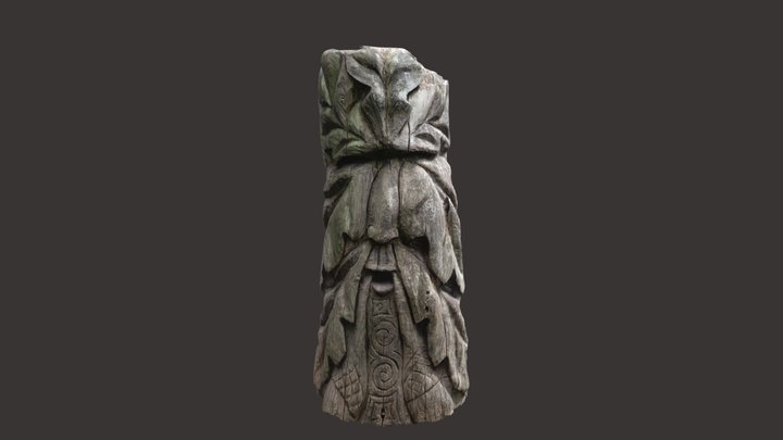 Green Man 3D Model