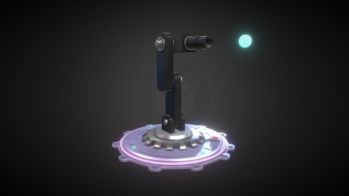 Canon_laser_10 3D Model