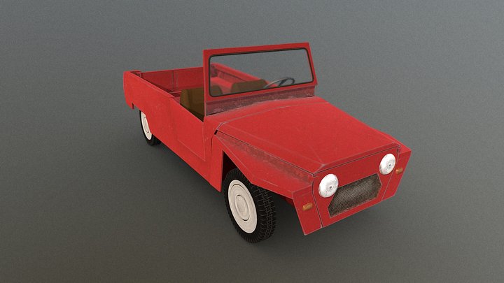 Citroen YAGAN 3D Model