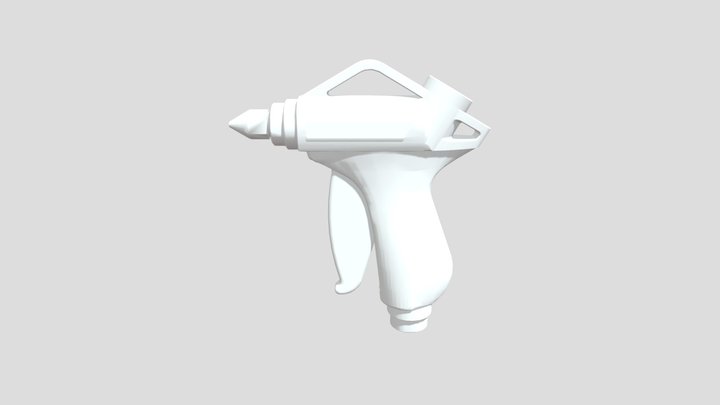 Air Blow Gun VMG11BU-N02-01 3D Model
