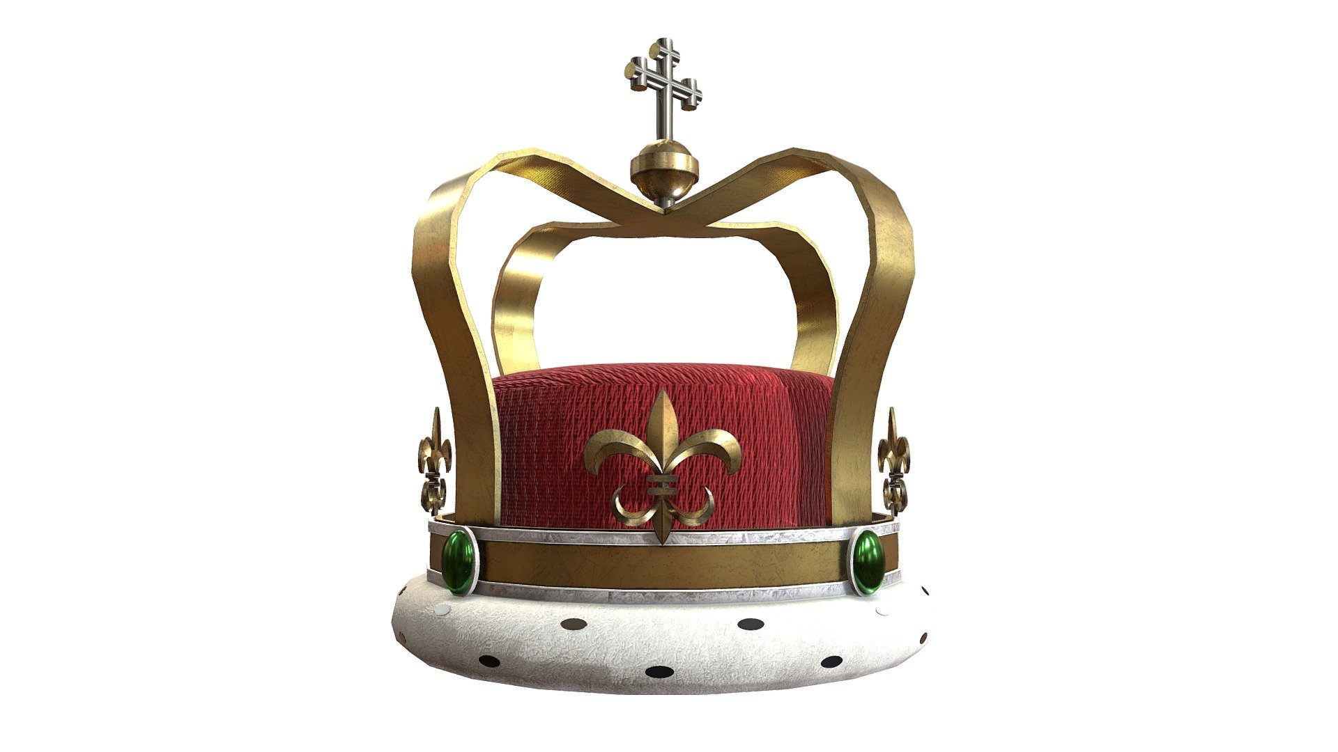 Royal Crown : Kings & Queens Crown — Sketchfab embed 3D viewer