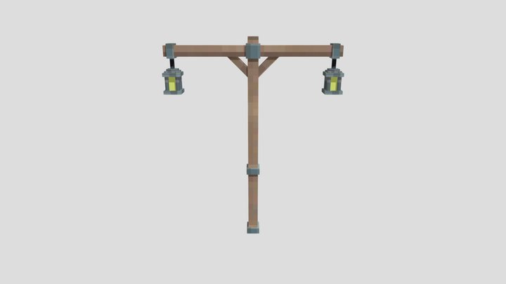 路灯 3D Model