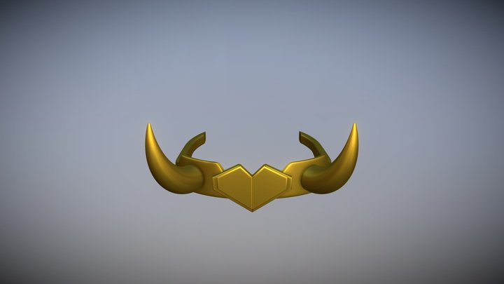 Loki Headpiece 3D Model