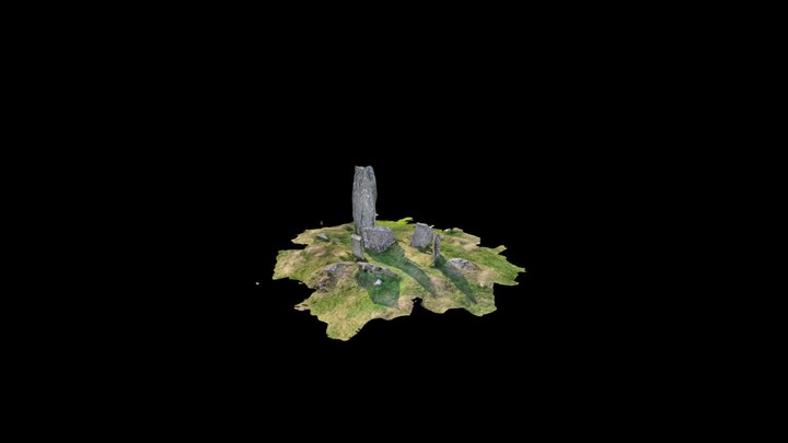 Uragh Stone Circle 3D Model