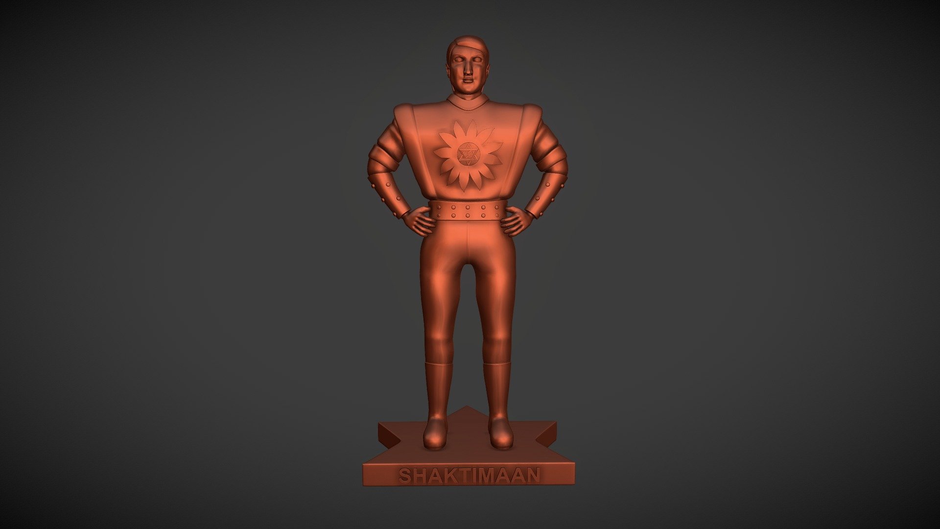 Shaktimaan Stand - Buy Royalty Free 3D model by Sandeep Choudhary  (@sandeepchoudhary) [71d8fef]