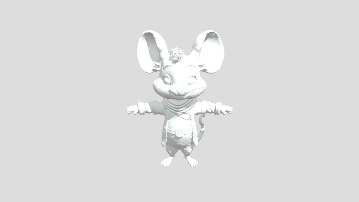 Archer Mouse 3D Model