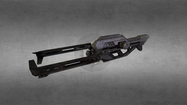 Sniper Rifle 3D Model