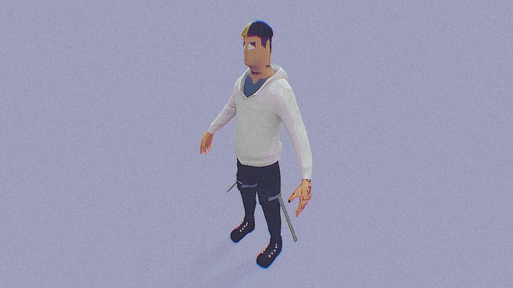 Edgy boy Orson 3D Model