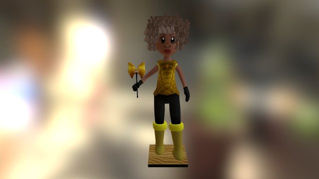 Sofia Princess 3D Model