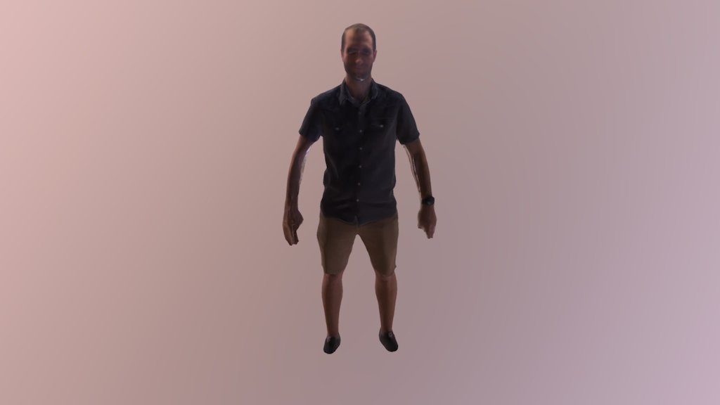 Skanect / Structure Sensor 3D Scan Self-Portrait