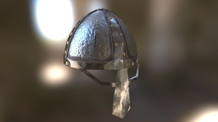 Medium Model: Helmet (Textured) 3D Model