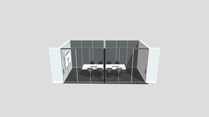 Meeting Room / 8p / Telepresence Light 3D Model