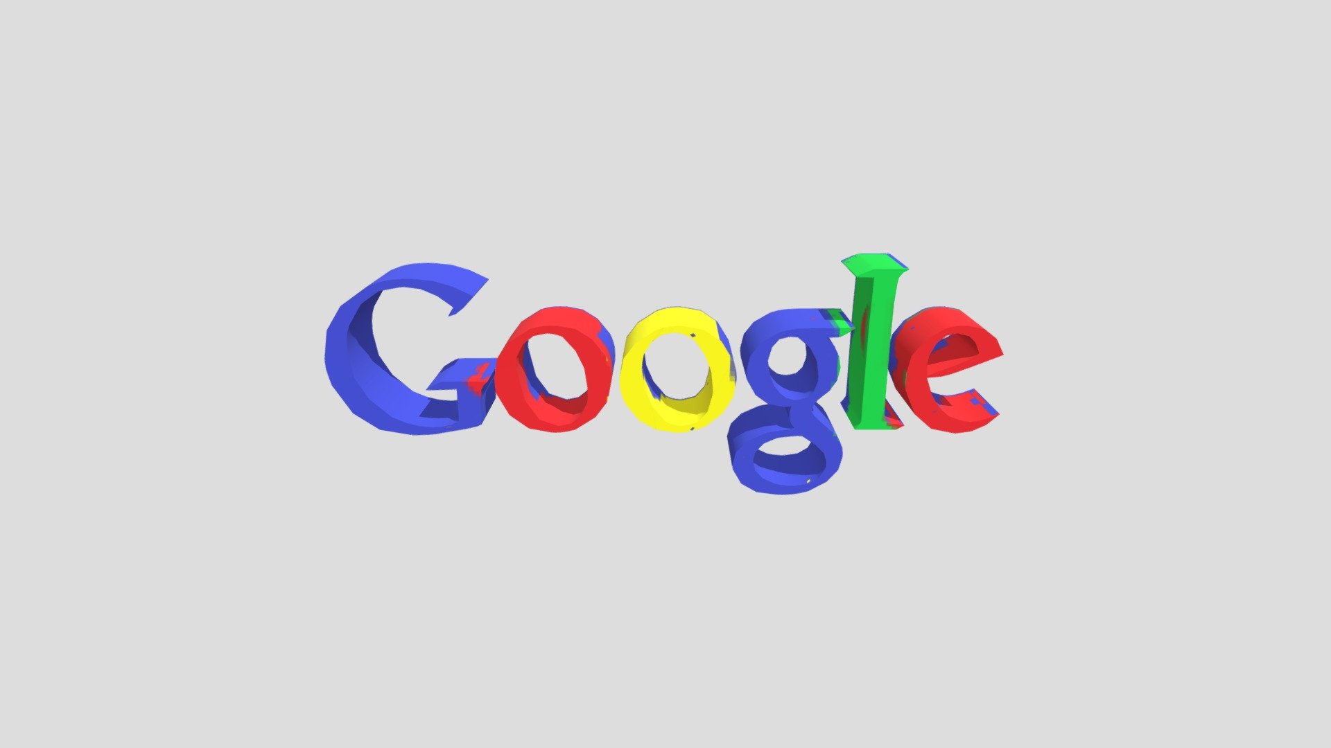 Google Logo - Download Free 3D model by virmac62 (@abccomlogan ...