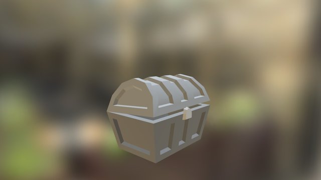 Truhe 3D Model