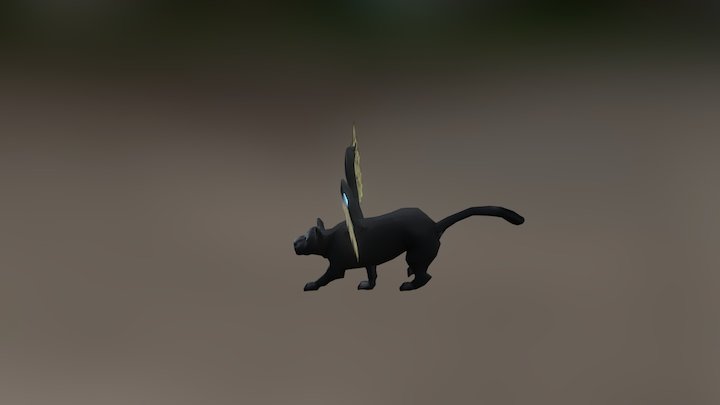 La pantera voladora 3D 3D Model