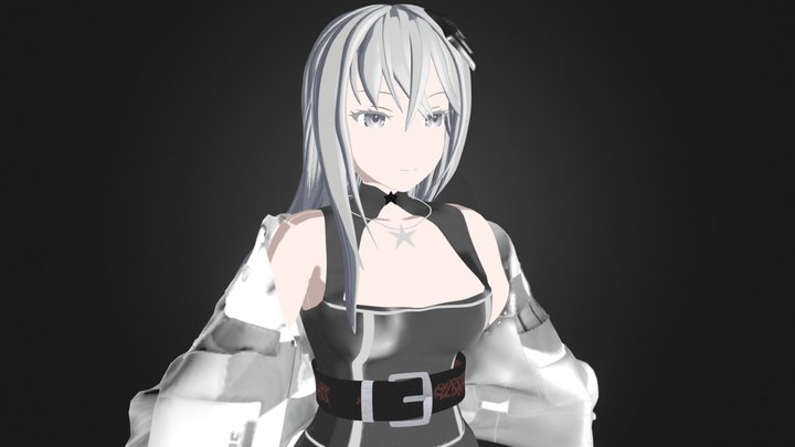 Original Character－Sista．Breyer【Pencil+4】 3D Model
