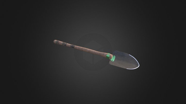 Pala de Supervivencia 3D Model