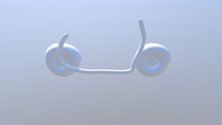 Scooter WIP 3D Model