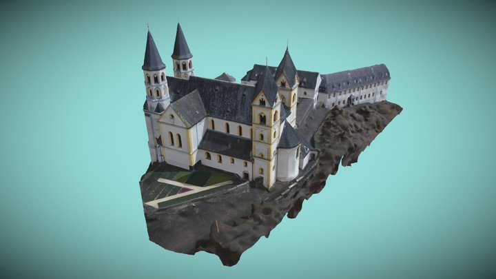 European Medieval Castle 3D Scan 3D Model