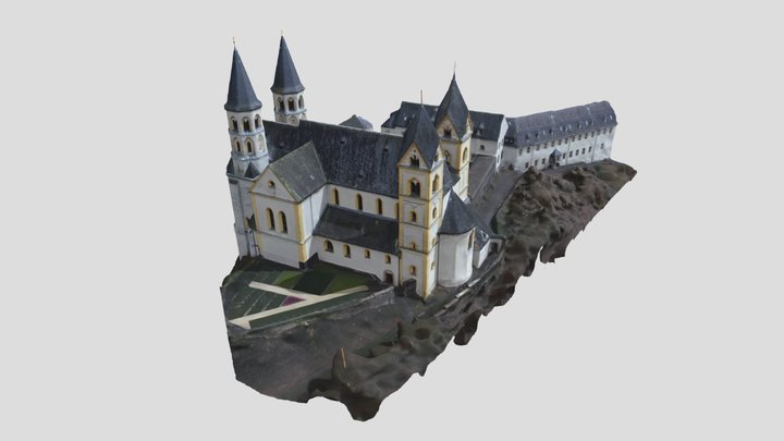 European Medieval Castle 3D Scan 3D Model